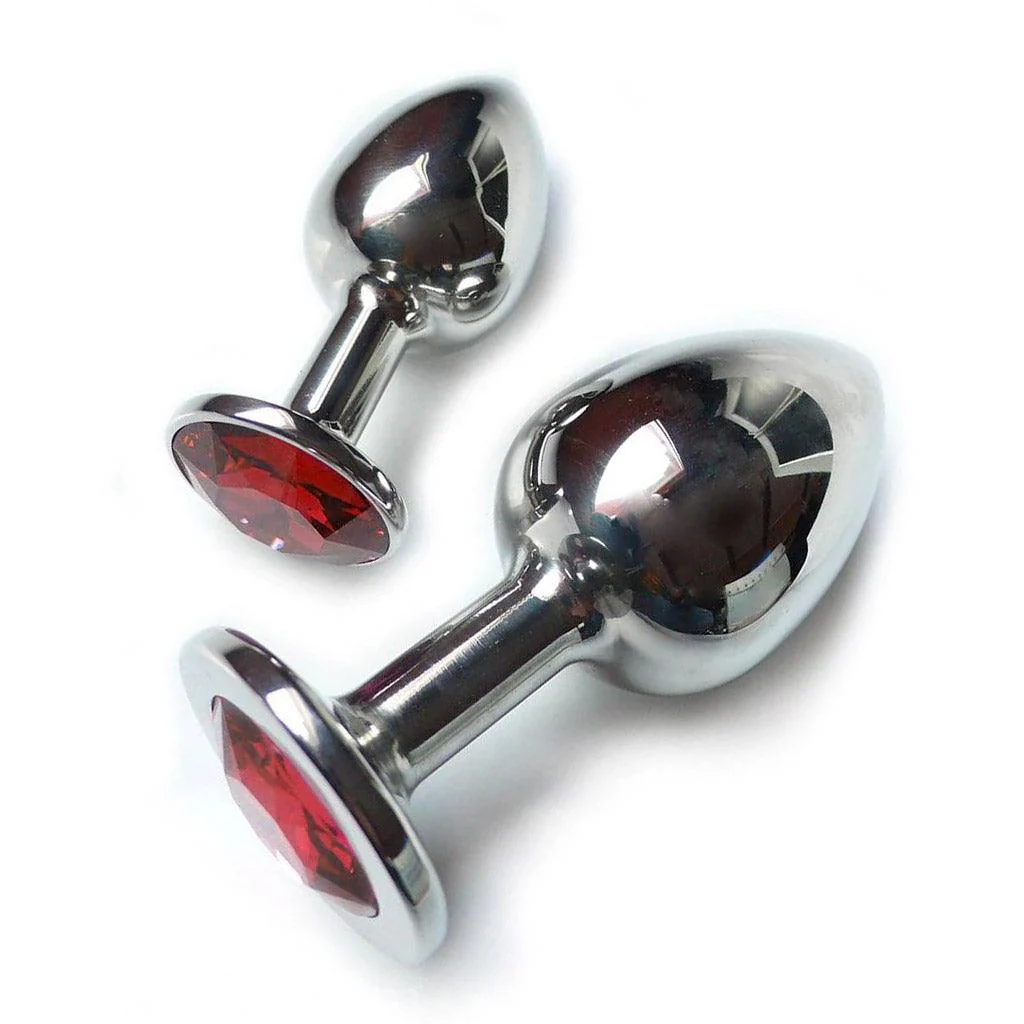 Julian Snelling Rosebuds Jeweled Anal Plug w/ Swarovski Crystal - Image 3