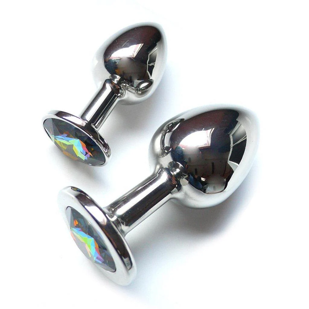 Julian Snelling Rosebuds Jeweled Anal Plug w/ Swarovski Crystal - Image 4